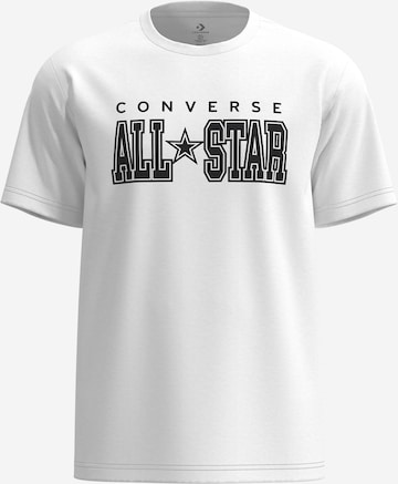 CONVERSE Shirt in Weiß: Vorderseite
