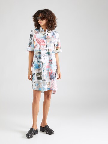 Marc Cain Shirt Dress in Mixed colors: front