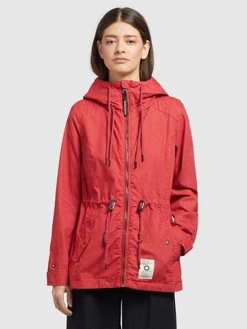 khujo Jacke 'SESIA' in Rot