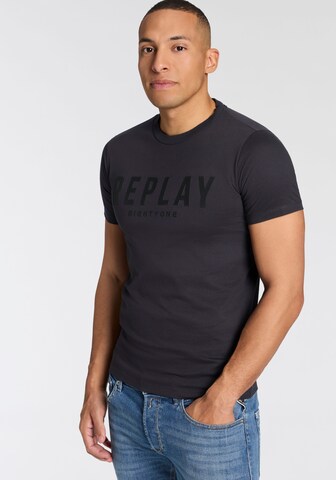 REPLAY Shirt in Grey: front