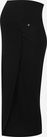 LOVE2WAIT Skirt in Black: front