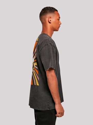 T-Shirt ' Heroes of Childhood' F4NT4STIC en noir
