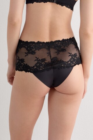 INTIMISSIMI Slip 'Pretty Flowers' in Schwarz