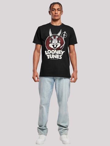 T-Shirt 'Looney Tunes Bugs Bunny' F4NT4STIC en noir