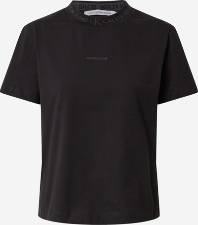 Tricou Calvin Klein Jeans pe gri / negru, Vizualizare produs