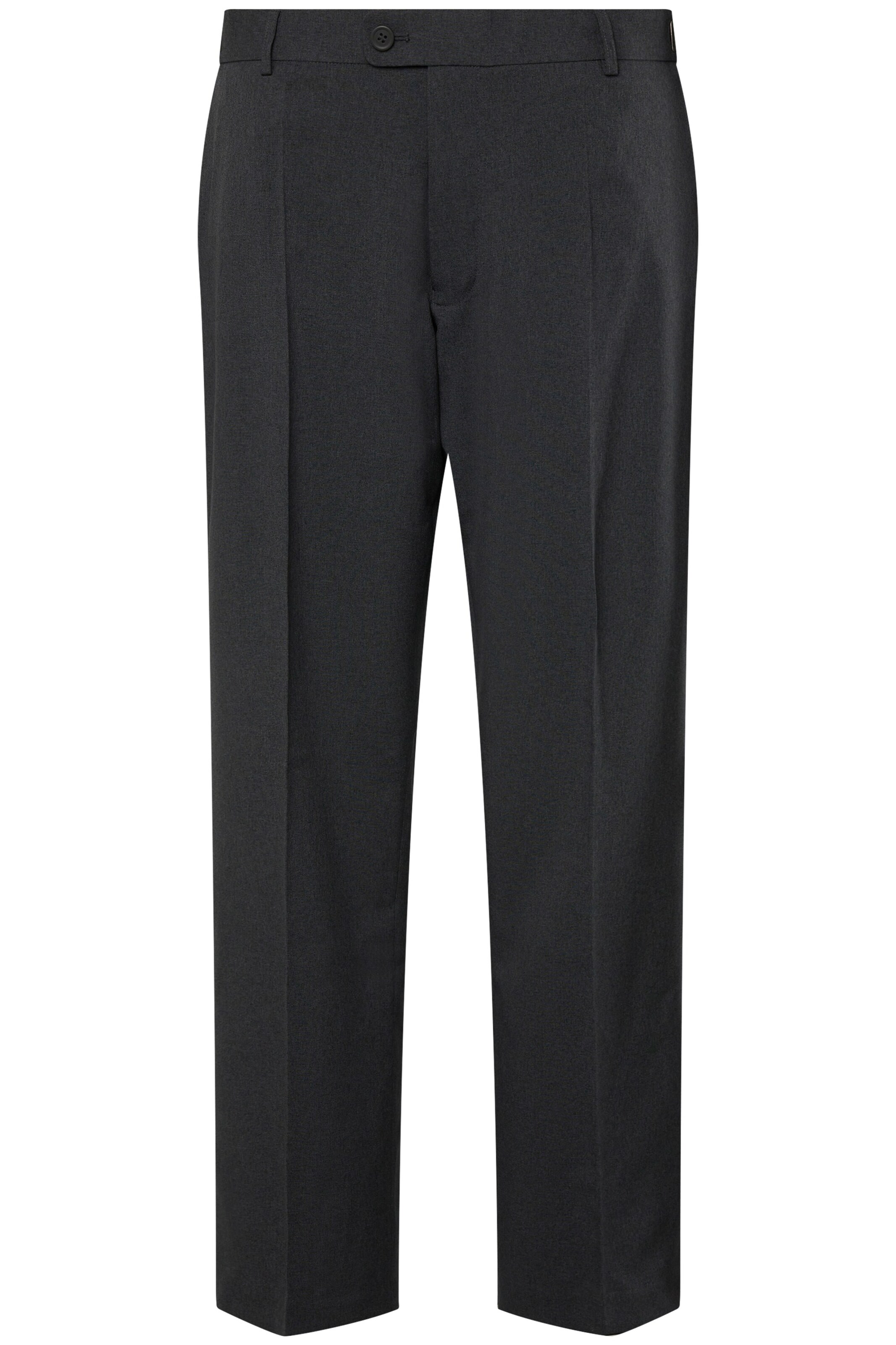 Regular Pantalon à plis Men Plus en gris : devant