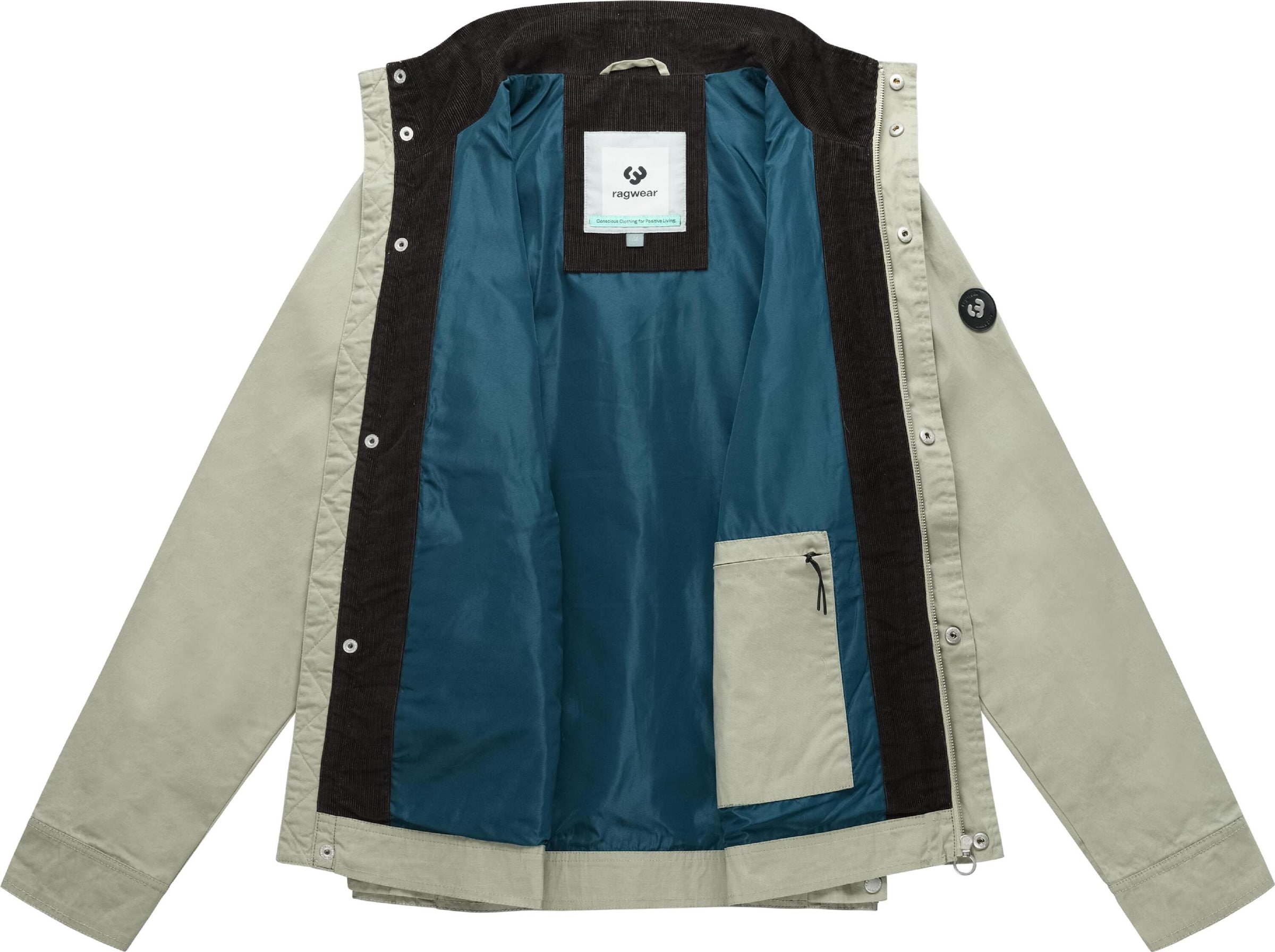 Veste mi-saison 'Murpho' Ragwear en vert