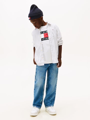 TOMMY HILFIGER Regular Fit Hemd in Weiß