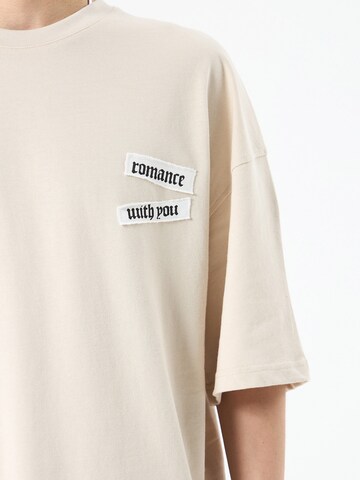 VAMOS CLO Shirt 'Overland Park' in Beige