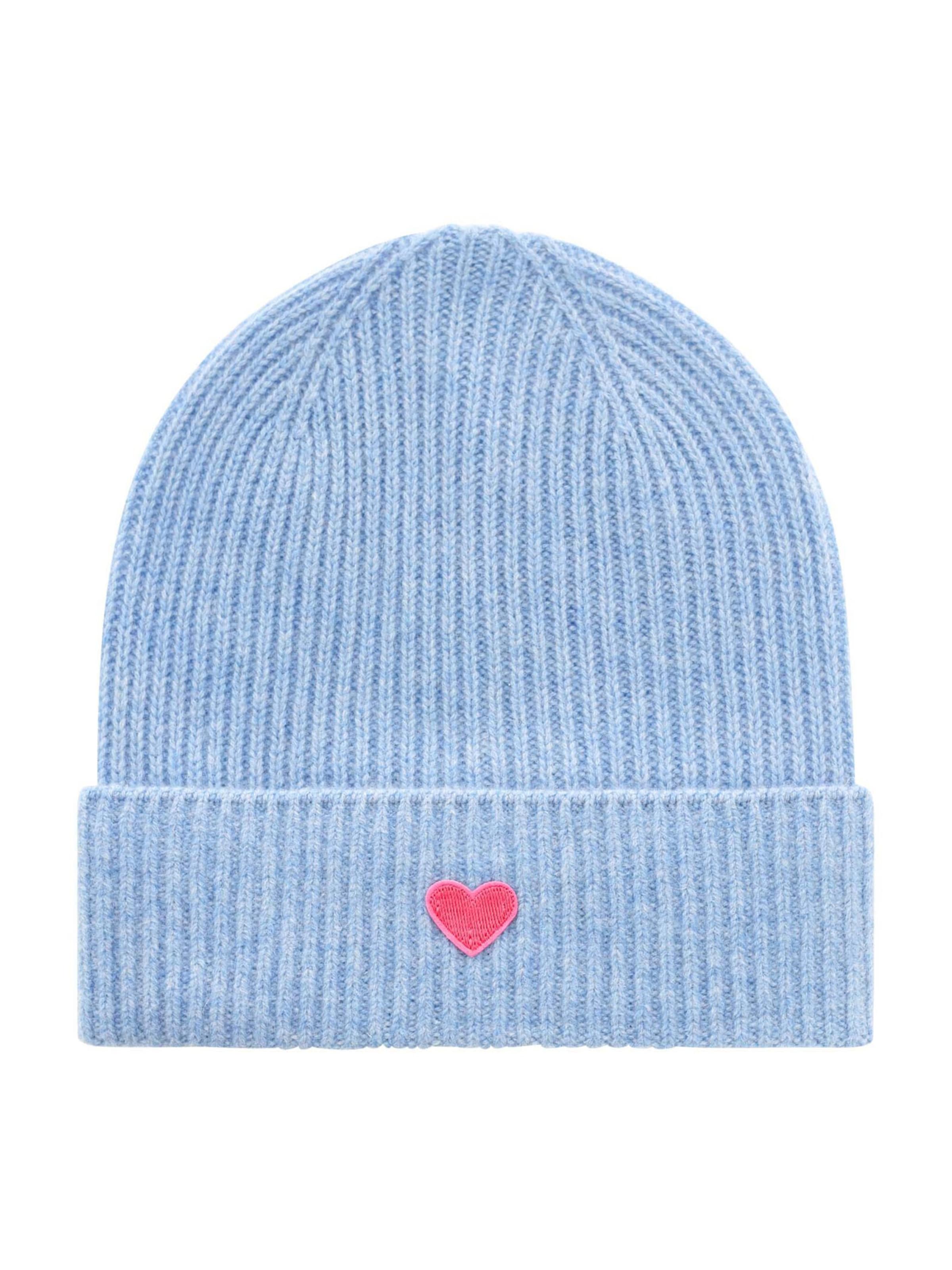 Zwillingsherz Beanie in Blue
