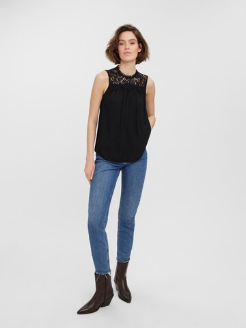 Chemisier 'MAPLE' VERO MODA en noir