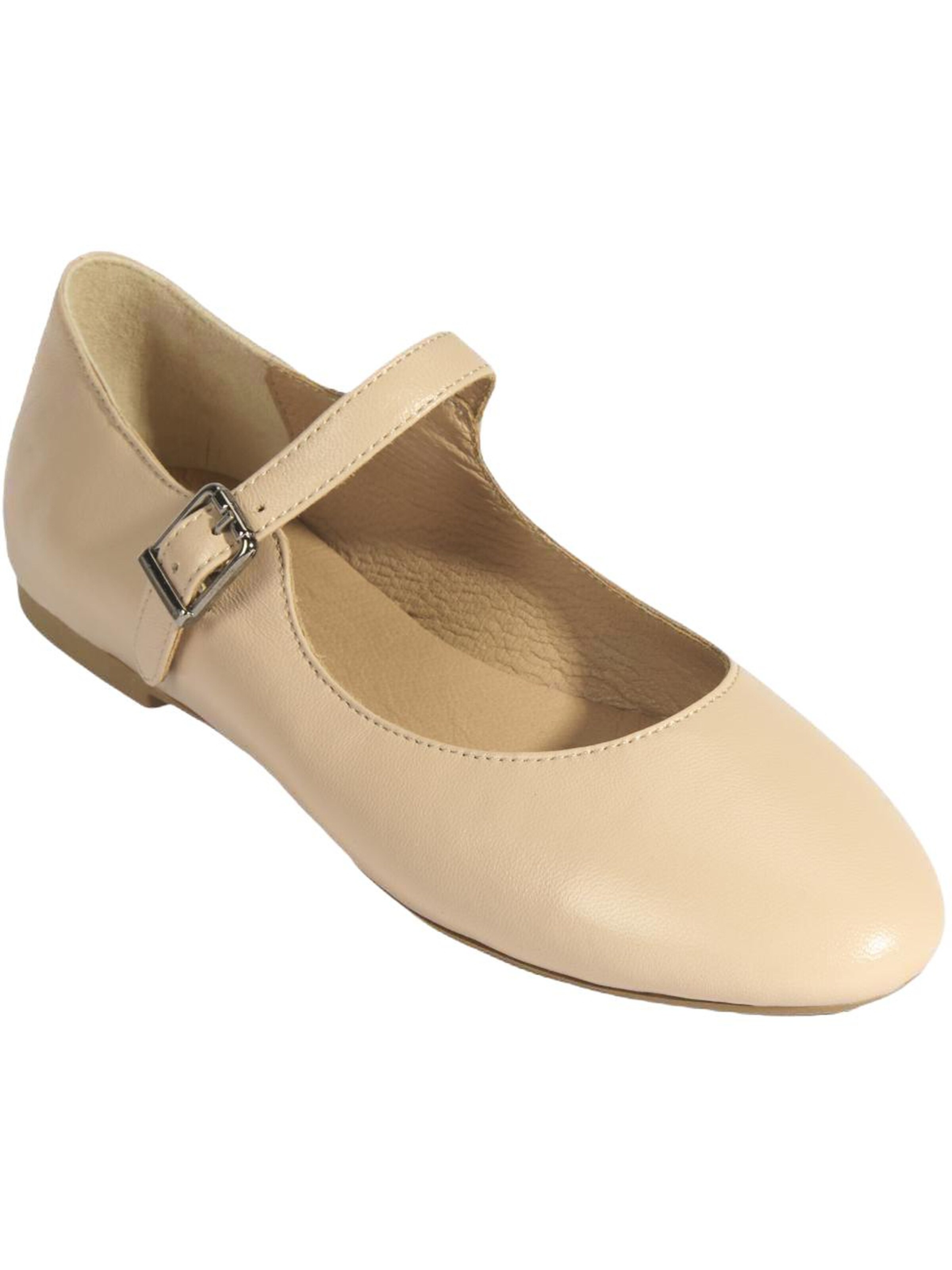 Desa Ballet Flats 'Ballettschuhe' in Beige