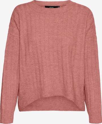 VERO MODA Sweater in Pink: front