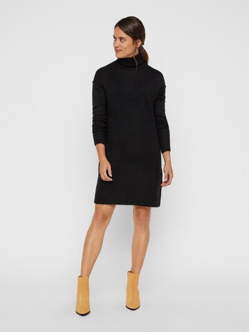 VERO MODA Knitted dress 'Luci' in Black