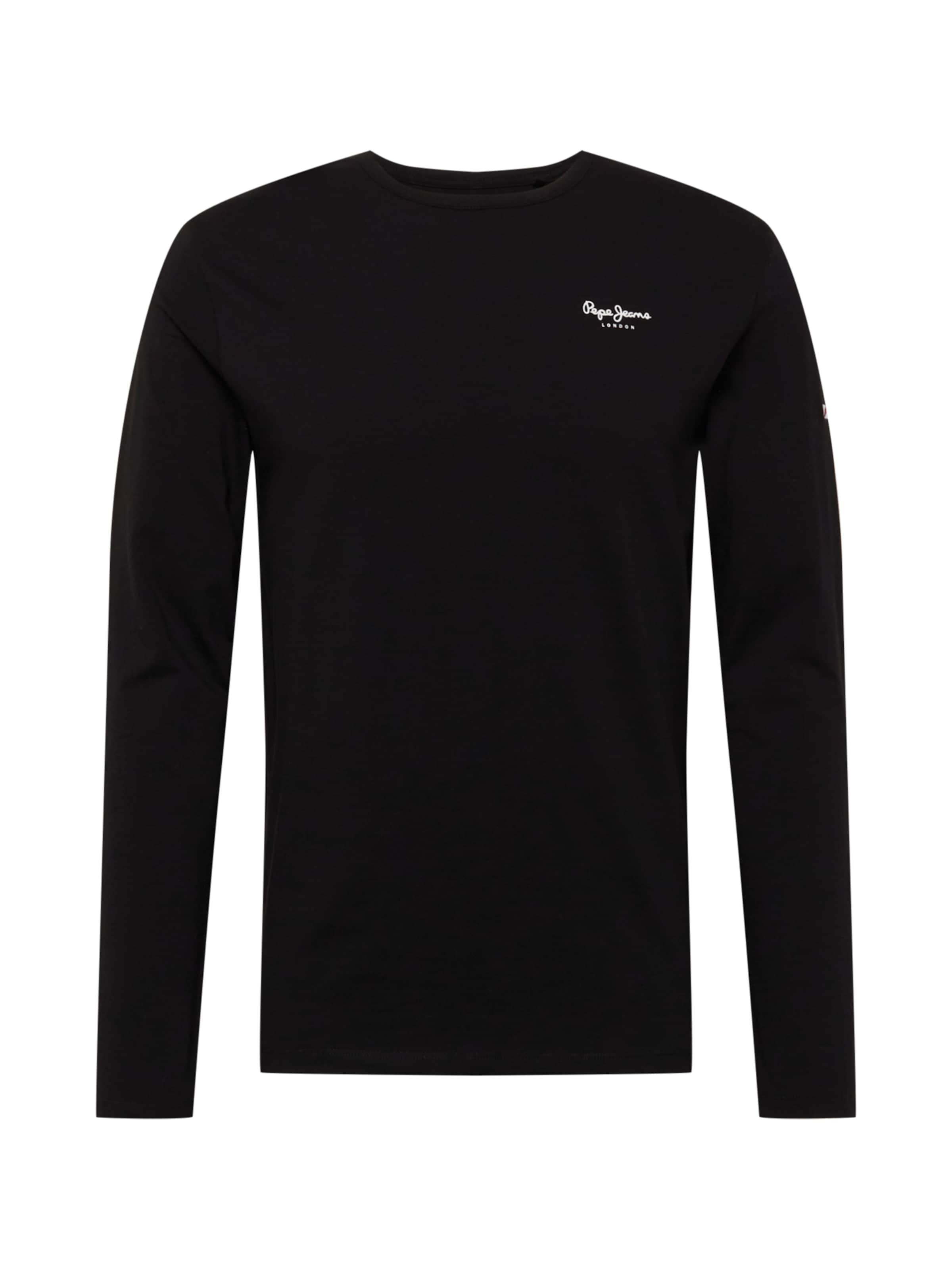 Pepe Jeans Shirt in Schwarz: Vorderseite