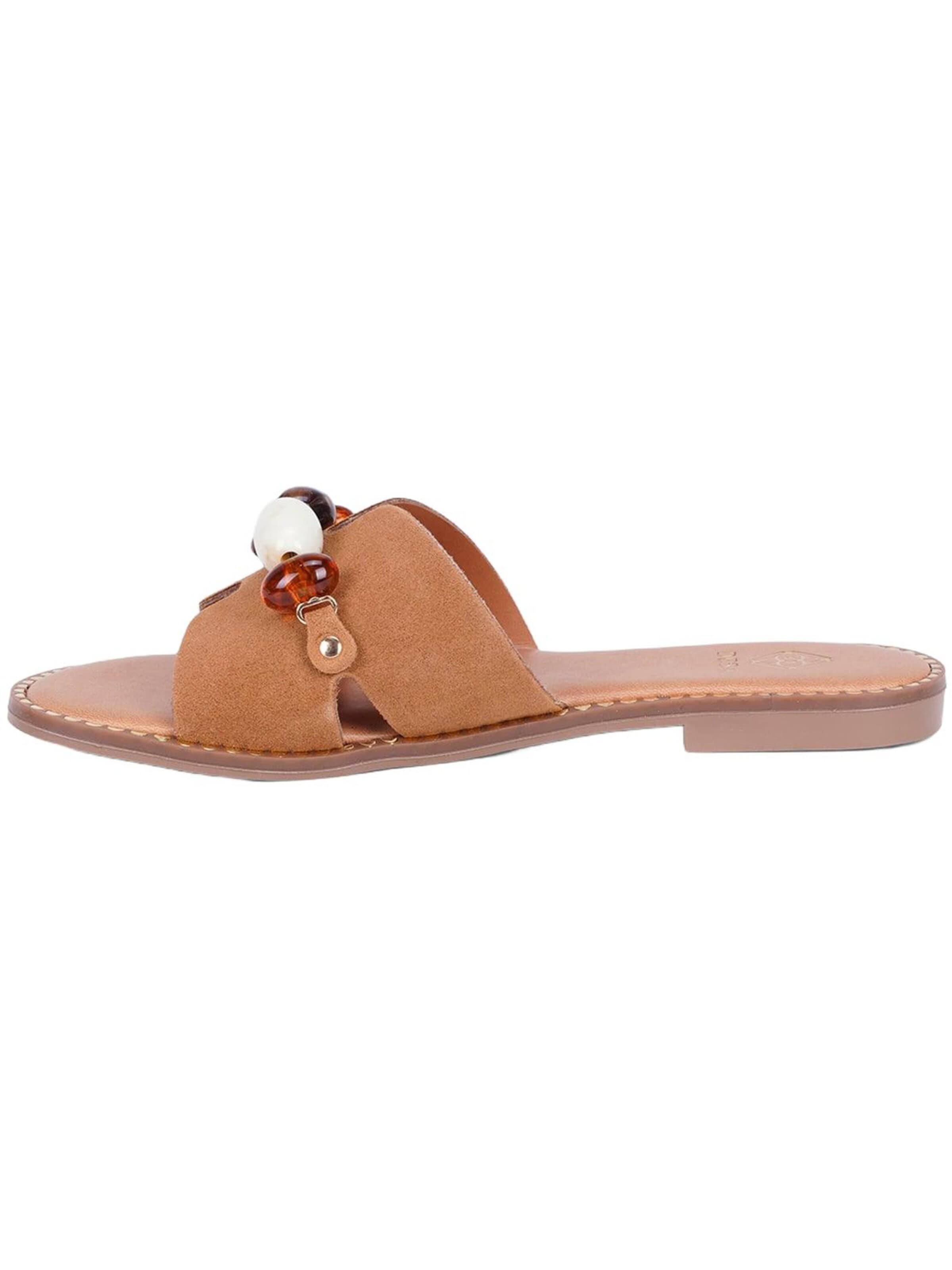 Desa - Zapatos abiertos 'Folien' en beige