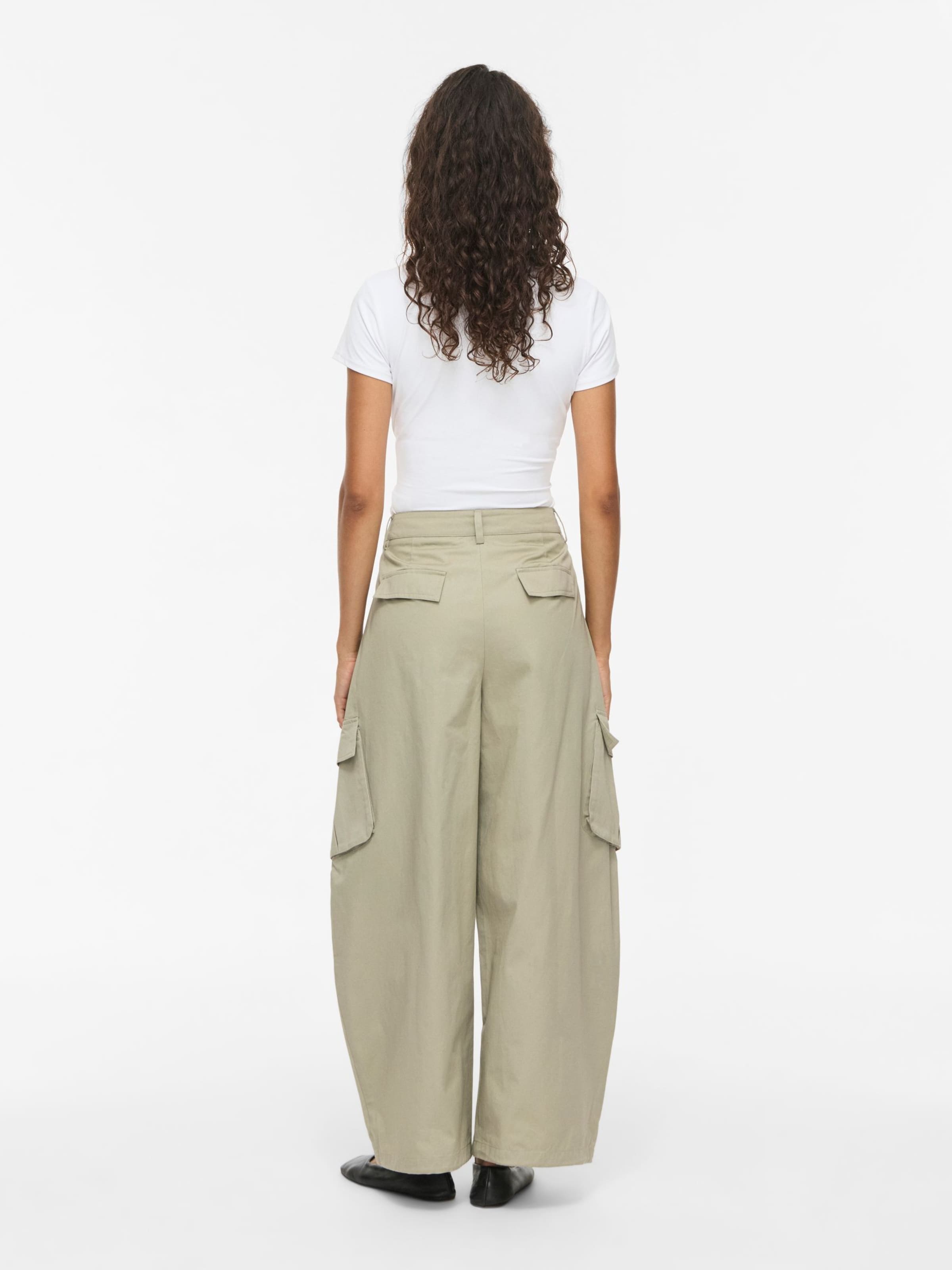 Barrel Pantaloni cargo 'VIKasu' di VILA in grigio