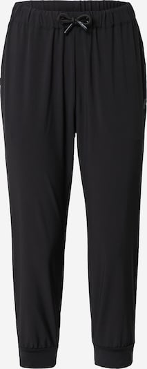 Pantaloni sport Rukka pe negru / alb, Vizualizare produs