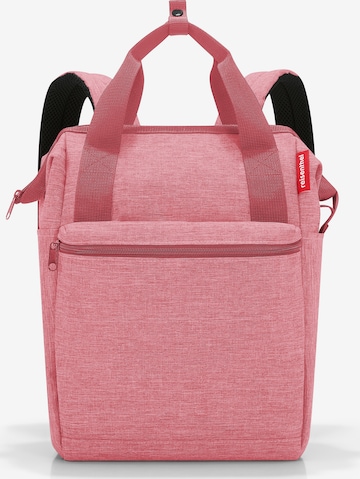 REISENTHEL Backpack in Pink: front