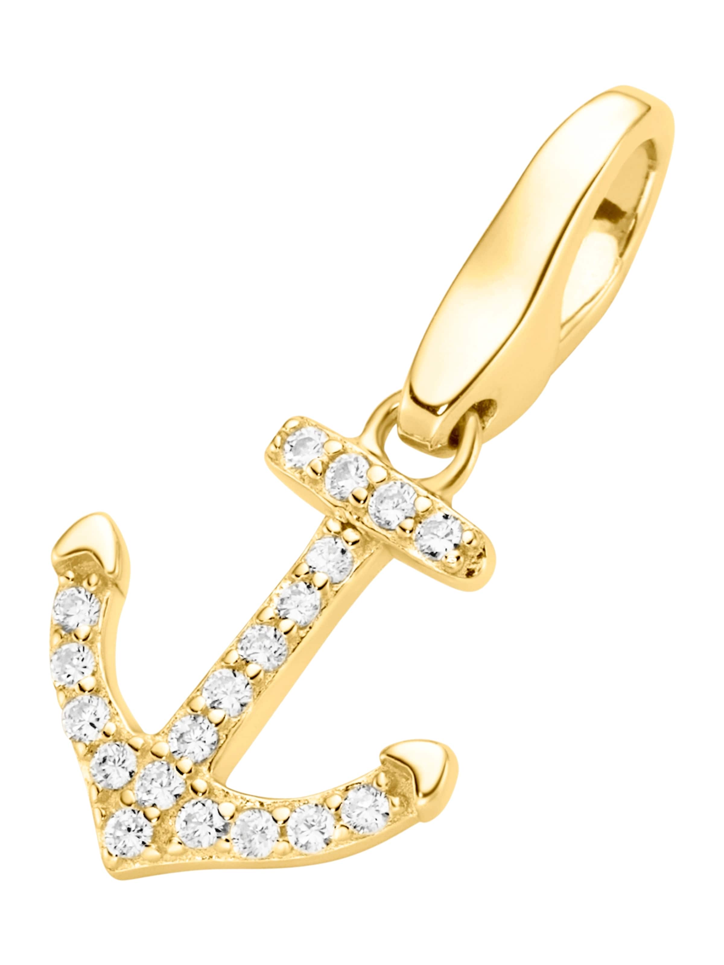 Giorgio Martello Milano Pendant in Gold: front