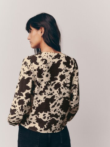 Next Blouse in Brown