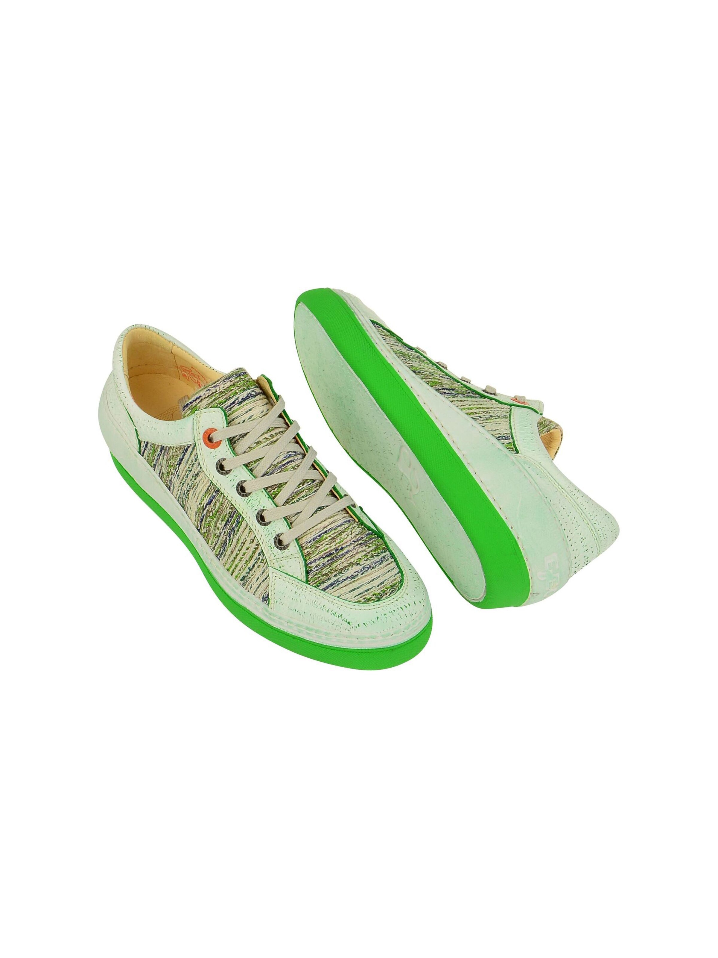 EJECT Schnürschuh 'Eject Feeling Schuhe weiß grün Damen'‌ in Grün