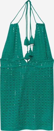 Pull&Bear Плетена рокля в нефритено зелено, Преглед на продукта