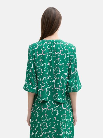 TOM TAILOR DENIM Blouse in Groen