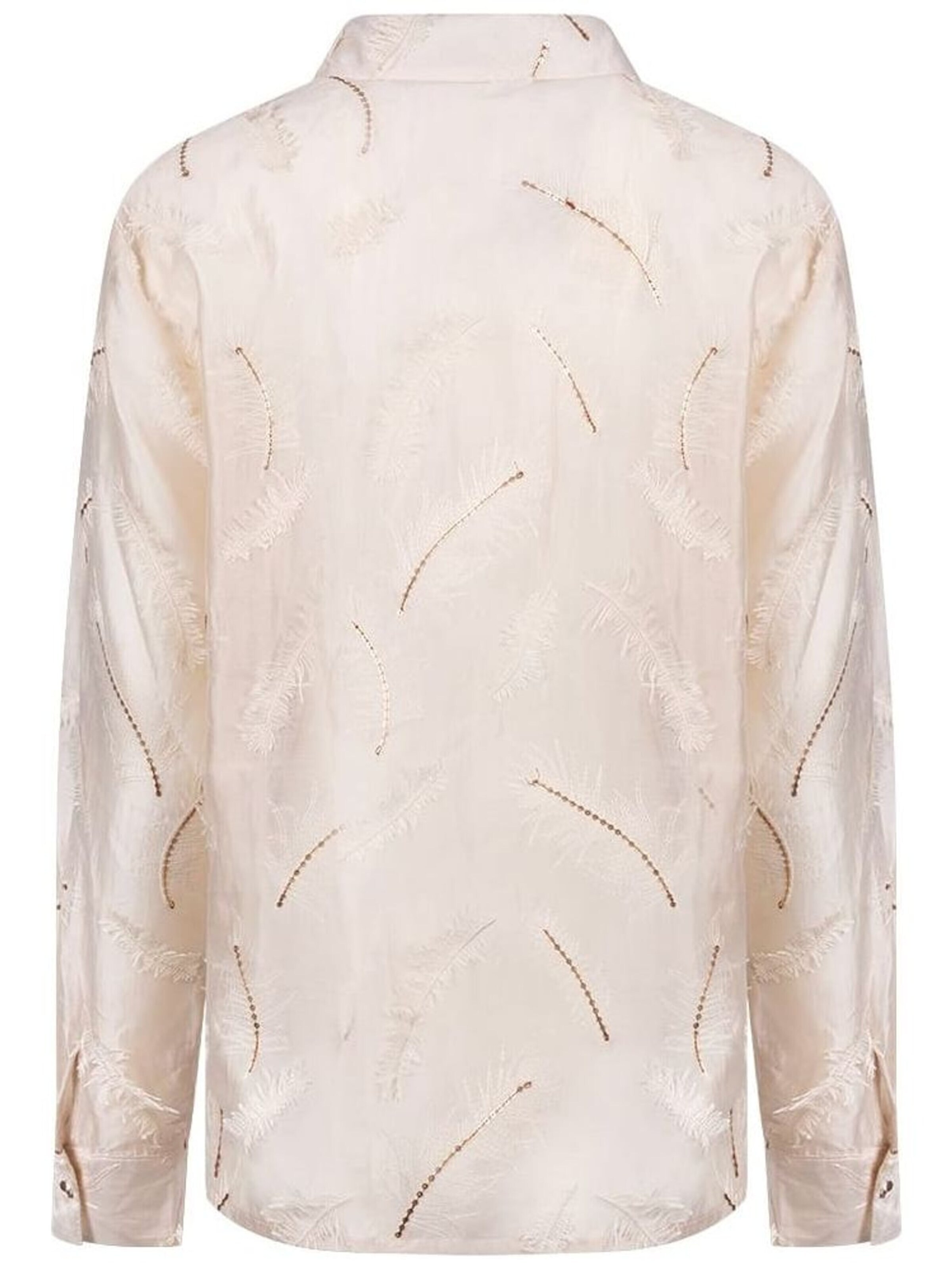 nukus Blouse in Beige