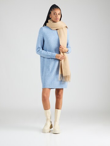 VERO MODA Knitted dress 'DOFFY' in Blue