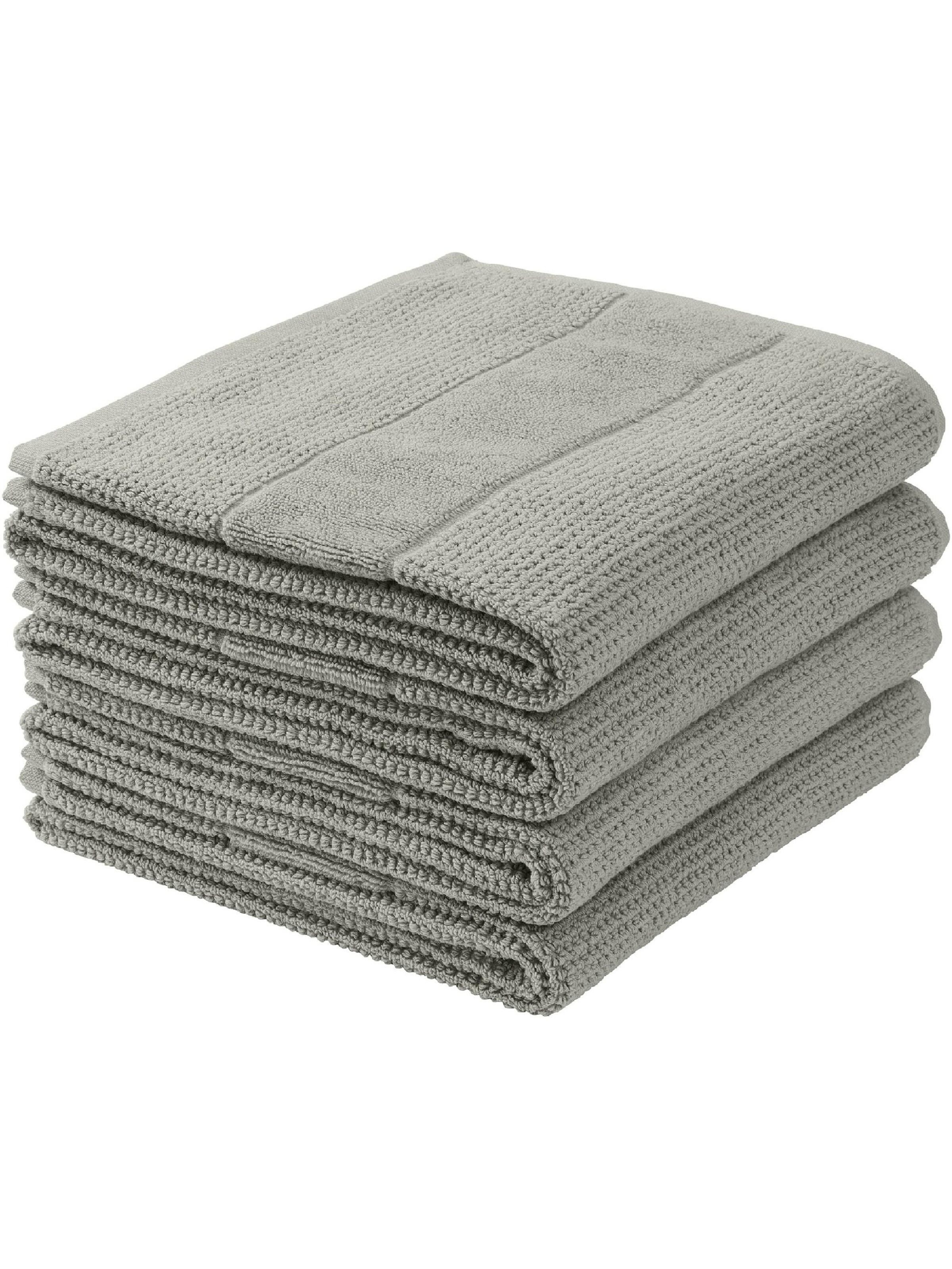 SCHIESSER Towel 'Turin' in Grey: front