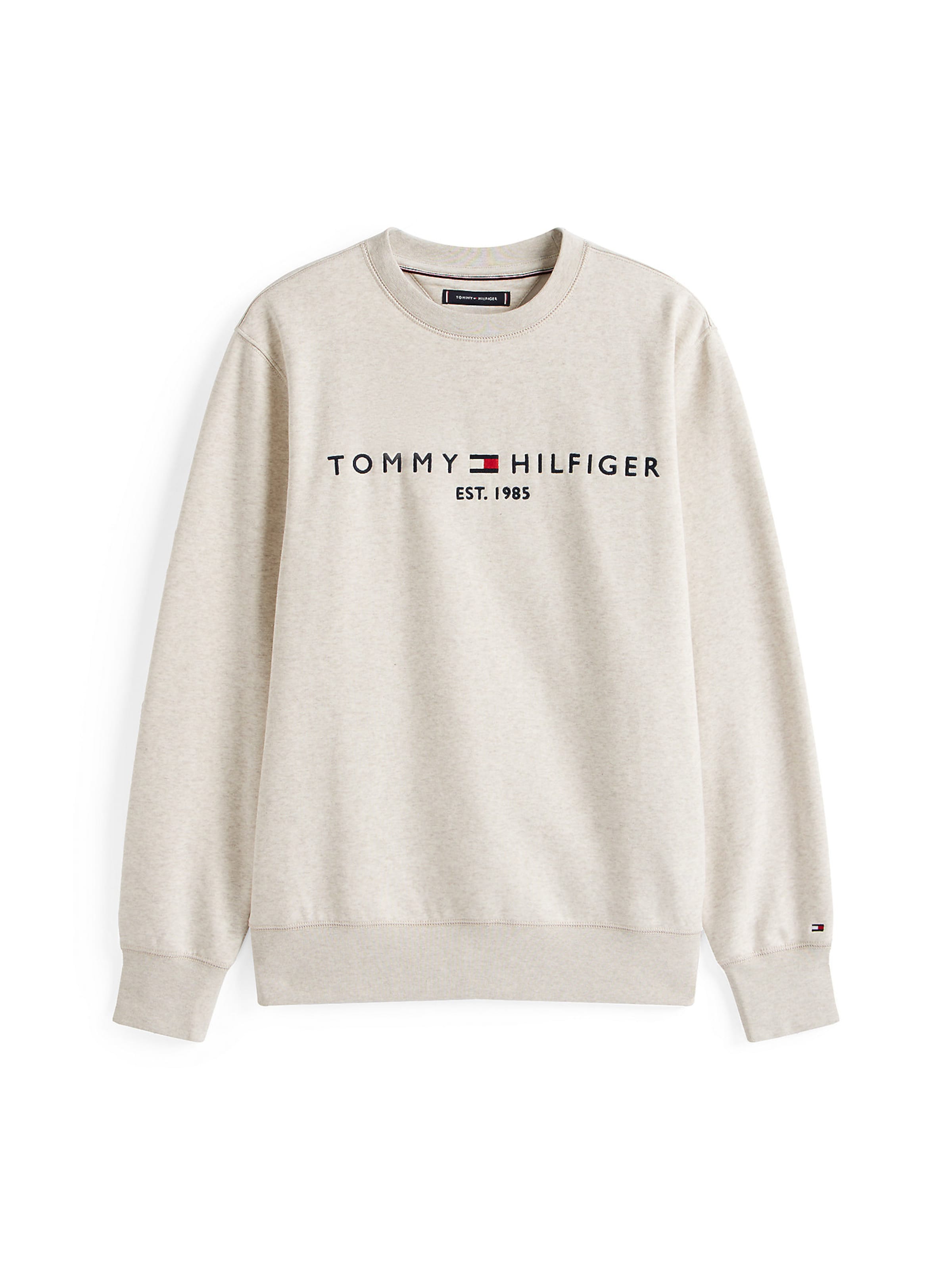 Bluză de molton de la TOMMY HILFIGER pe alb: față