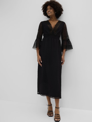 bonprix Kleid in Schwarz