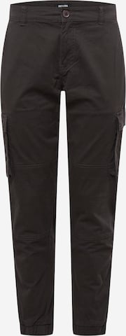 Only & Sons Tapered Cargo Pants 'Cam Stage' in Black: front