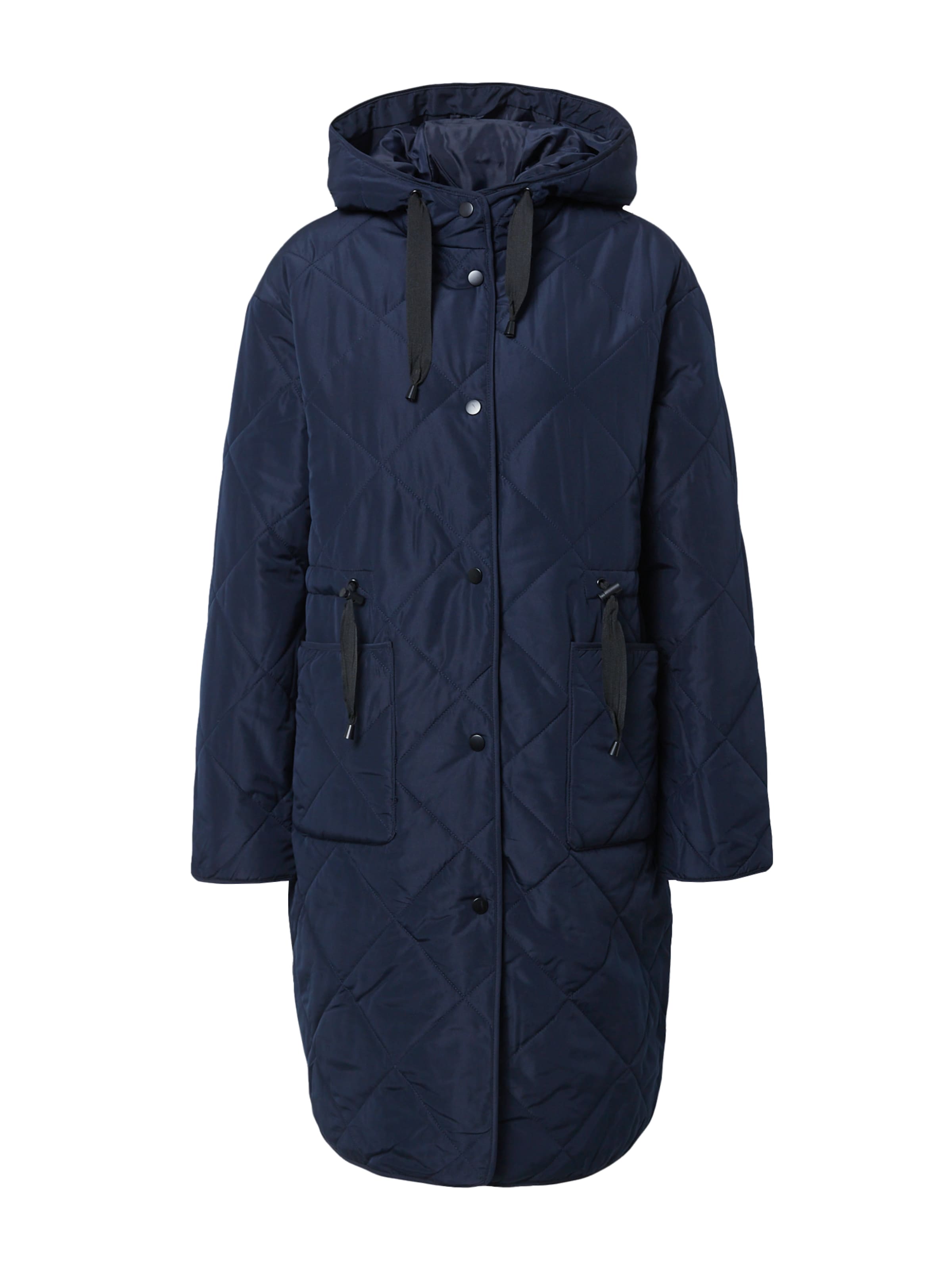 zils Dorothy Perkins Starpsezonu mētelis: no priekšpuses