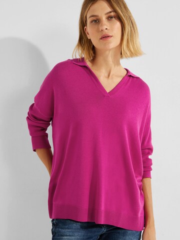 Pull-over CECIL en rose : devant