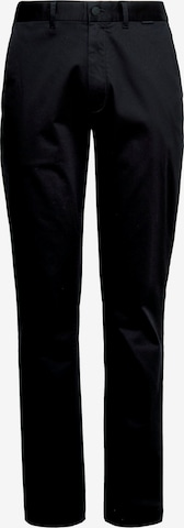 Calvin Klein Chino Pants in Black: front