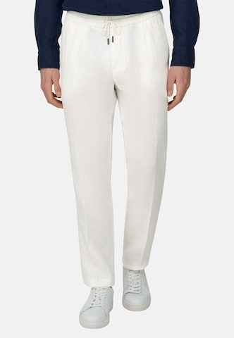Boggi Milano Slimfit Chino in Wit: voorkant