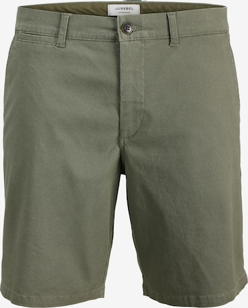 JJ Rebel Normalny krój Chinosy 'JREBSHARP' w kolorze zielony: przód