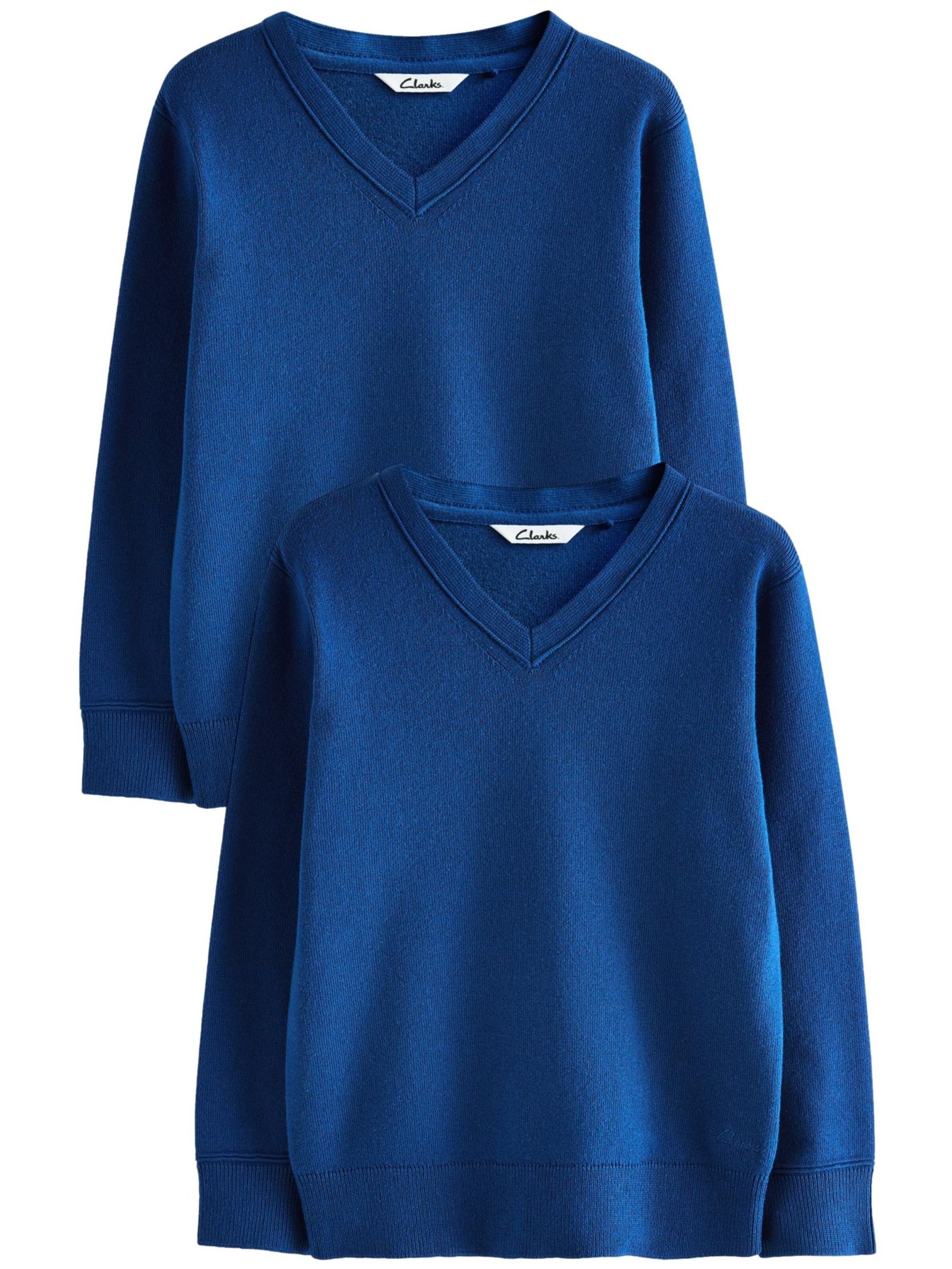 CLARKS Pullover in Blau: Vorderseite
