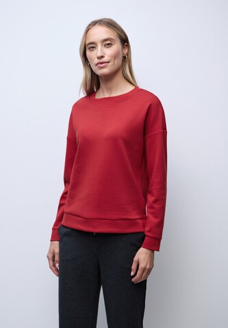 STREET ONE Sweatshirt in Red: front