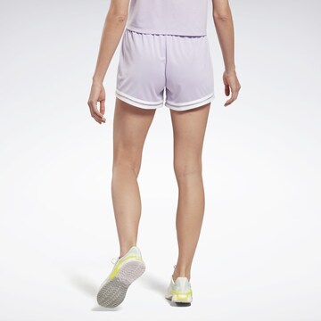 Regular Pantaloni sport de la Reebok pe mov