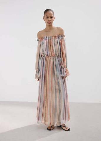 MANGO Kleid 'Neo' in Beige: Vorderseite