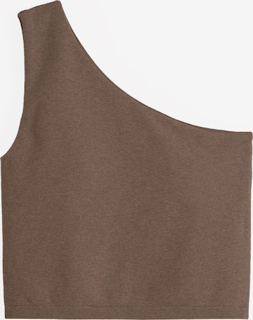 Haut de sport 'Shape' Aim'n en marron : devant