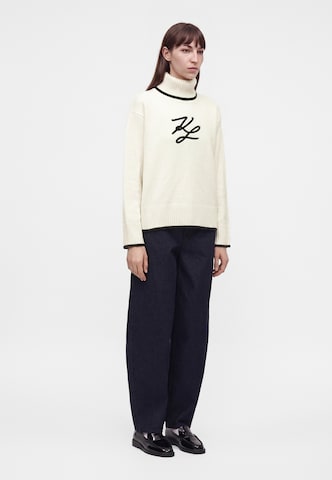 Karl Lagerfeld - Jersey en blanco