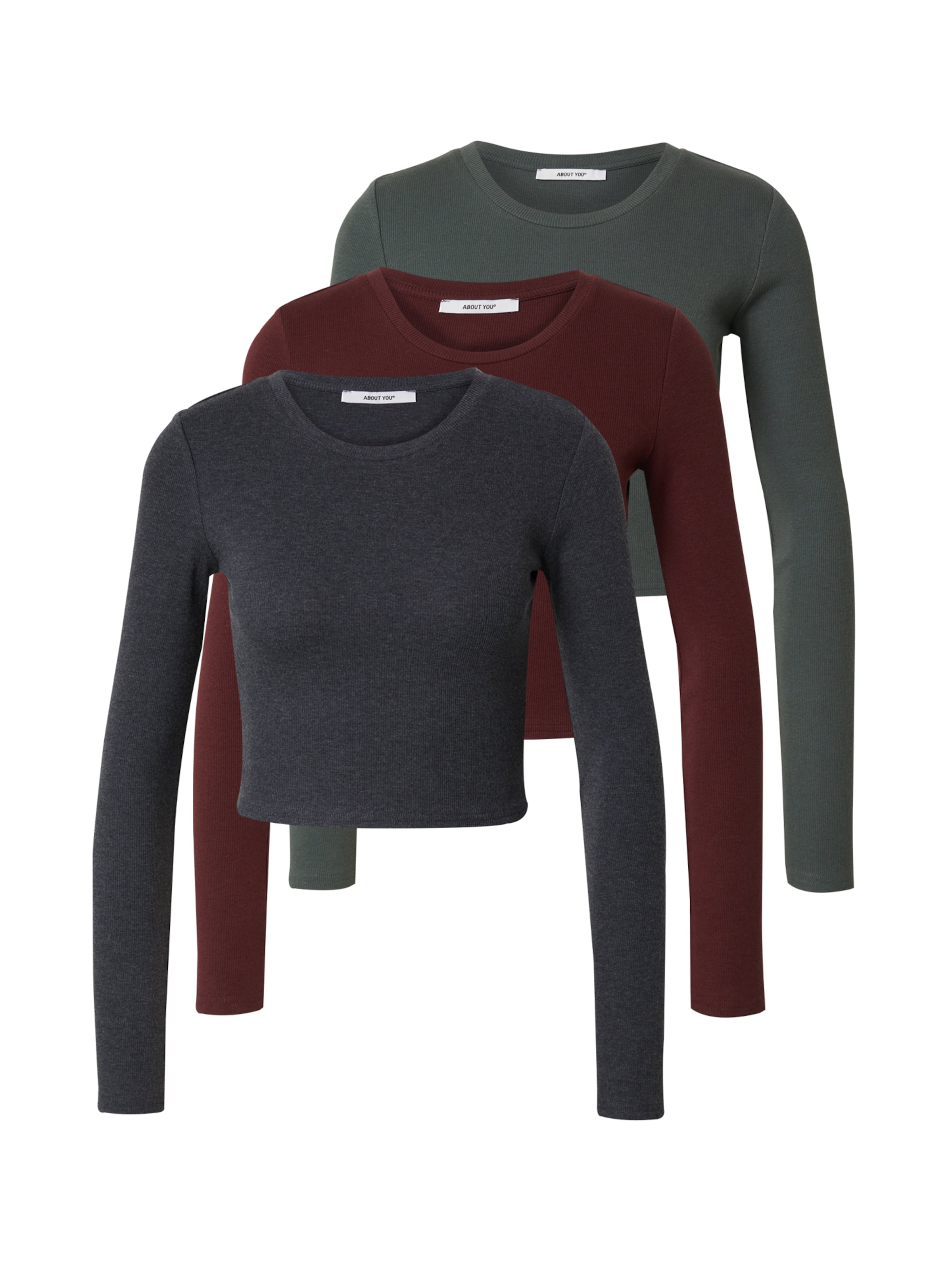 Tricou 'Loretta' de la ABOUT YOU pe maro: față