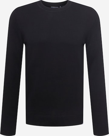 Superdry Sweater in Black: front