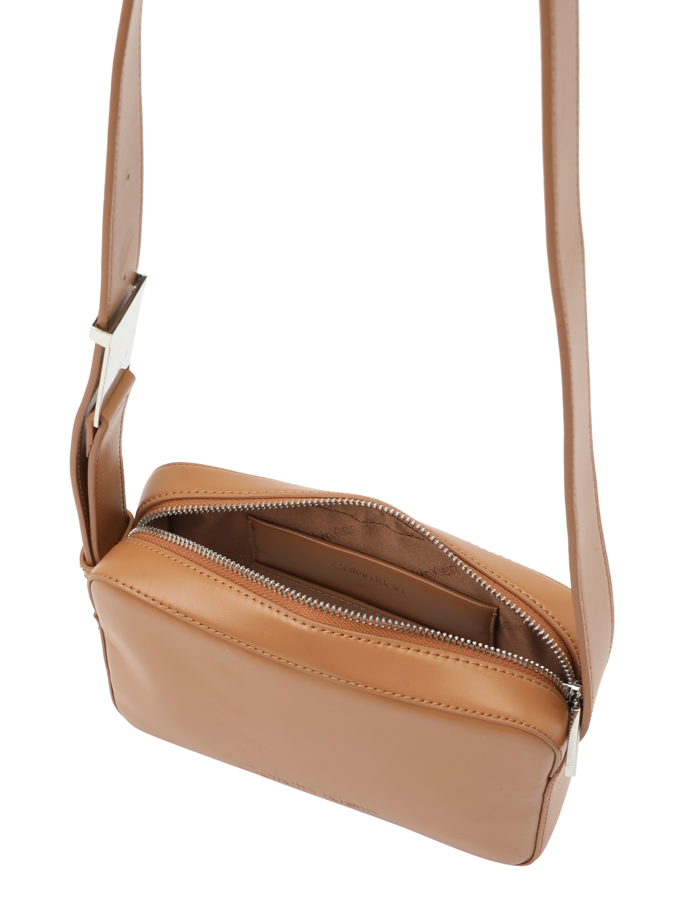 Calvin Klein - Mala de ombro em castanho