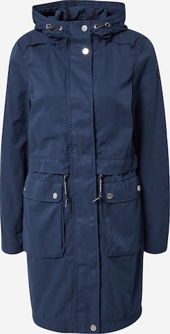 QS Between-Seasons Coat in Blue: front