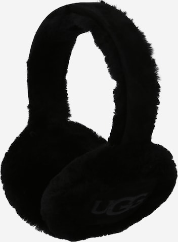 UGGGrijač ušiju - crna boja: prednji dio
